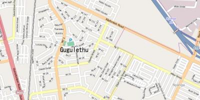 מפה של gugulethu קייפטאון