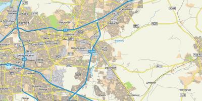 מפה של kuilsriver קייפטאון