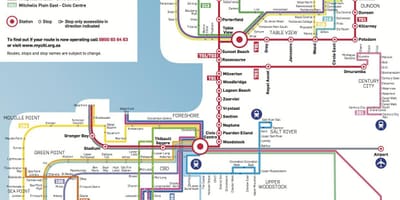 מפה של myciti