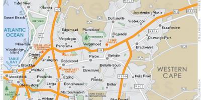 מפה של plattekloof
