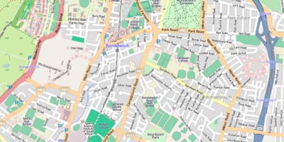 מפה של rondebosch קייפטאון