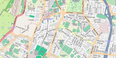 מפה של rondebosch קייפטאון